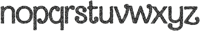Barby Sprinkle Rough otf (400) Font LOWERCASE