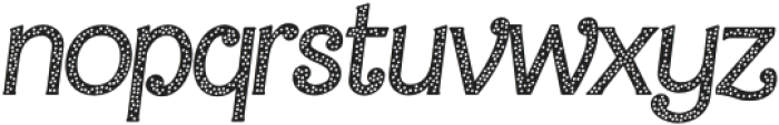 Barby Sprinkle Rounded Italic otf (400) Font LOWERCASE