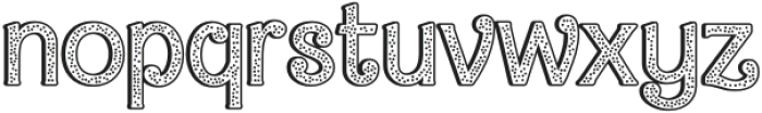Barby Sprinkle Rounded Shadow otf (400) Font LOWERCASE