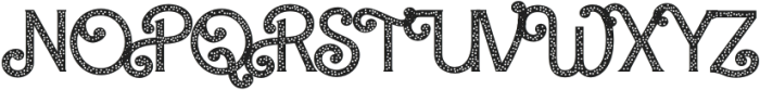 Barby Sprinkle otf (400) Font UPPERCASE