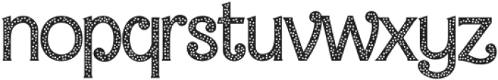 Barby Sprinkle otf (400) Font LOWERCASE
