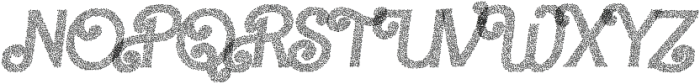 Barby Stipple Italic otf (400) Font UPPERCASE