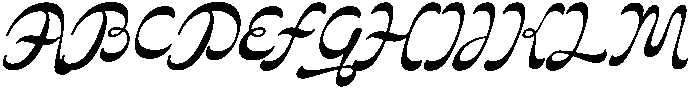 BarcolaRegular otf (400) Font UPPERCASE
