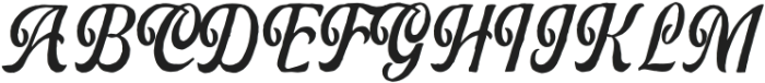 Bardguine Script otf (400) Font UPPERCASE