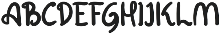 Barella Regular otf (400) Font UPPERCASE