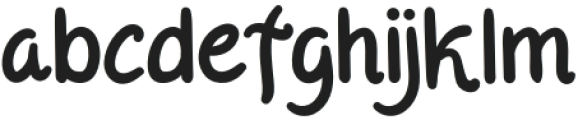 Barella Regular otf (400) Font LOWERCASE