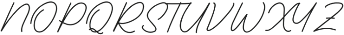 Barethelly Signature otf (400) Font UPPERCASE