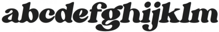 Bargie Italic otf (400) Font LOWERCASE