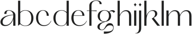 Barich Medium otf (500) Font LOWERCASE