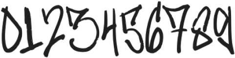 Barikend Graffiti Font Regular otf (400) Font OTHER CHARS