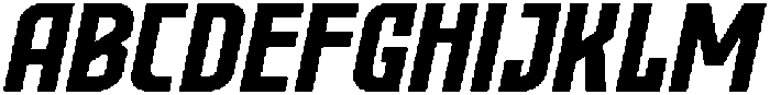 Barista Italic otf (400) Font UPPERCASE