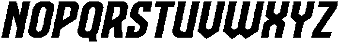 Barista Italic otf (400) Font UPPERCASE