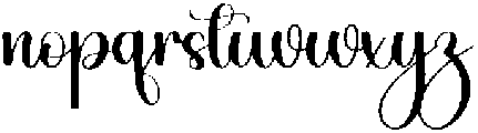 Barista Regular otf (400) Font LOWERCASE