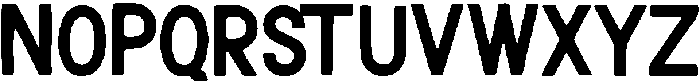 Bariya ttf (400) Font UPPERCASE