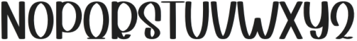 Barney Regular otf (400) Font LOWERCASE