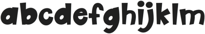 Baron Regular otf (400) Font LOWERCASE