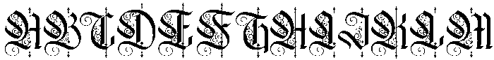 Baronial-Ornament otf (400) Font UPPERCASE