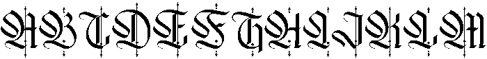 Baronial-Regular otf (400) Font UPPERCASE