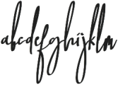 Baropetha Signature2 ttf (400) Font LOWERCASE