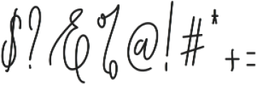 Baropetha Signature4 ttf (400) Font OTHER CHARS