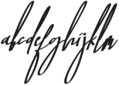 Baropetha Signature_Italic2 ttf (400) Font LOWERCASE