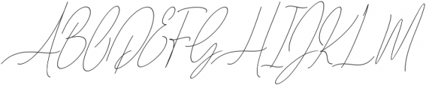 Baropetha Signature_Italic5 ttf (400) Font UPPERCASE