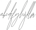 Baropetha Signature_Italic5 ttf (400) Font LOWERCASE