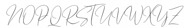 Barosaki Script Regular otf (400) Font UPPERCASE