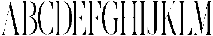 Barqey Regular otf (400) Font UPPERCASE