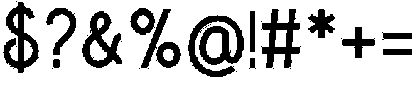 Barra College Regular otf (400) Font OTHER CHARS