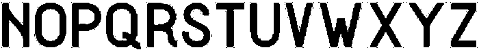 Barra College Regular otf (400) Font LOWERCASE