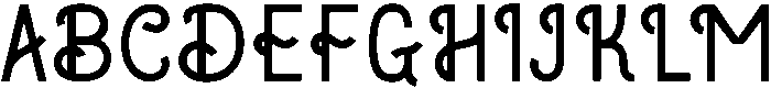 Barra Regular Regular otf (400) Font UPPERCASE