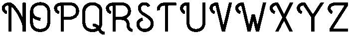 Barra Regular Regular otf (400) Font UPPERCASE