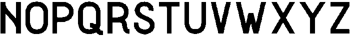 Barra Regular Regular otf (400) Font LOWERCASE