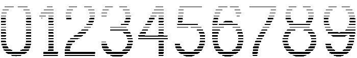 Barra Stripe Regular otf (400) Font OTHER CHARS