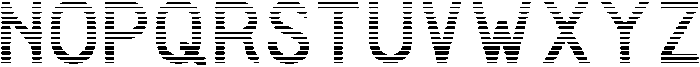Barra Stripe Regular otf (400) Font LOWERCASE