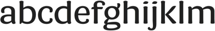 Barricada Pro Regular otf (400) Font LOWERCASE