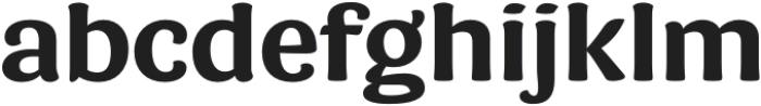 Barricada Pro SemiBold otf (600) Font LOWERCASE