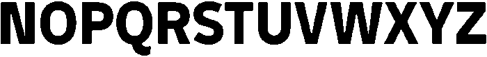Barrierefrei Sans Heavy otf (800) Font UPPERCASE