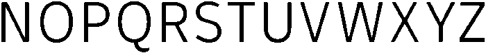 Barrierefrei Sans Light otf (300) Font UPPERCASE