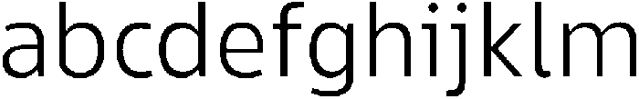 Barrierefrei Sans Light otf (300) FONT