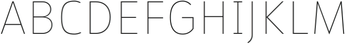 Barrierefrei Sans Variable Thin ttf (100) Font