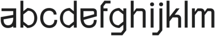 Bartine Regular otf (400) Font LOWERCASE