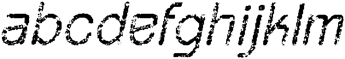 Bartine Rounded Stamp Italic otf (400) FONT