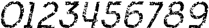 Bartine Stamp Italic otf (400) Font OTHER CHARS