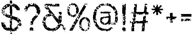 BartineStamp-Regular otf (400) Font OTHER CHARS