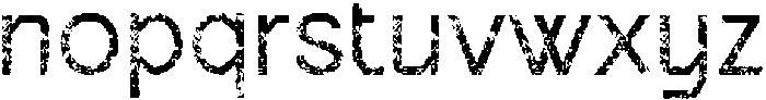 BartineStamp-Regular otf (400) Font LOWERCASE