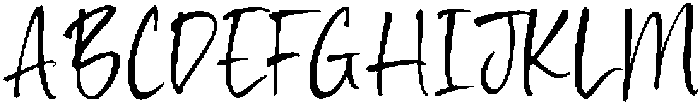 Barton Miles otf (400) Font UPPERCASE