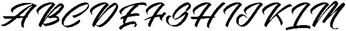 Barty Stones otf (400) Font UPPERCASE