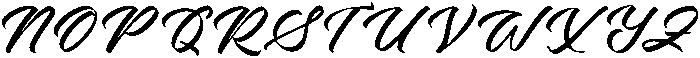 Barty Stones otf (400) Font UPPERCASE